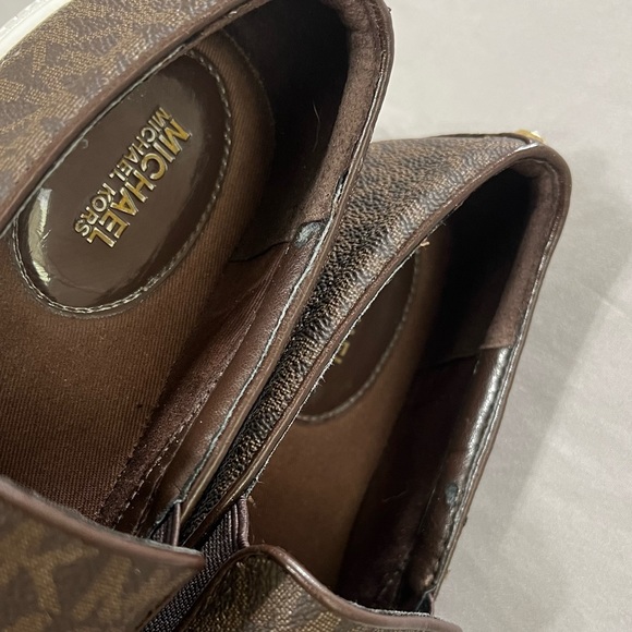 MICHAEL Michael Kors Women’s Keaton Logo-Print Slip On Sneaker Brown Size 6M - Picture 12 of 13